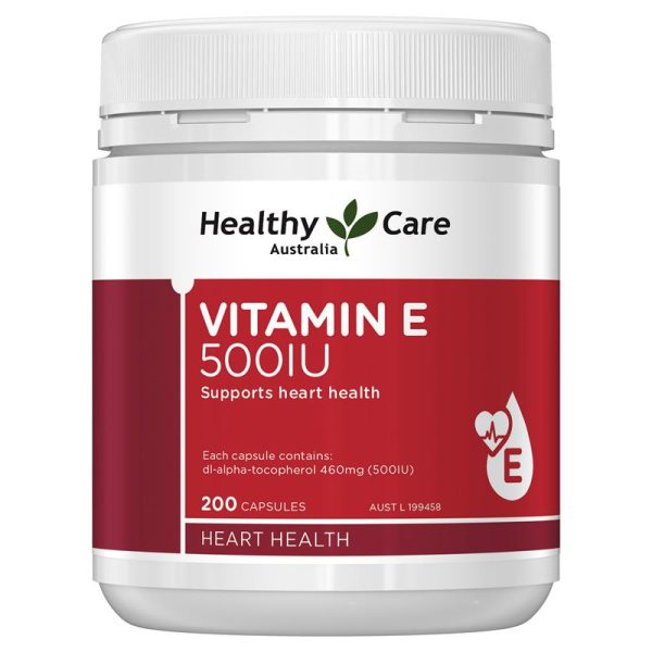 Healthy Care Vitamin E 500IU 200 viên